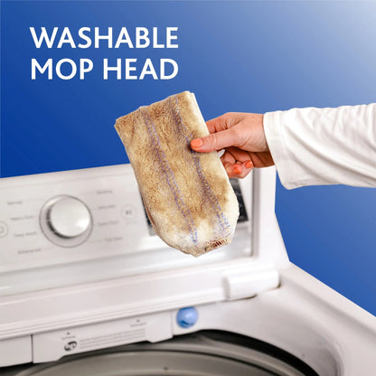 ✨Flat mop and bucket | Mops with clean water | Removes over 99% of bacteria | Suitable for all hard floors✨