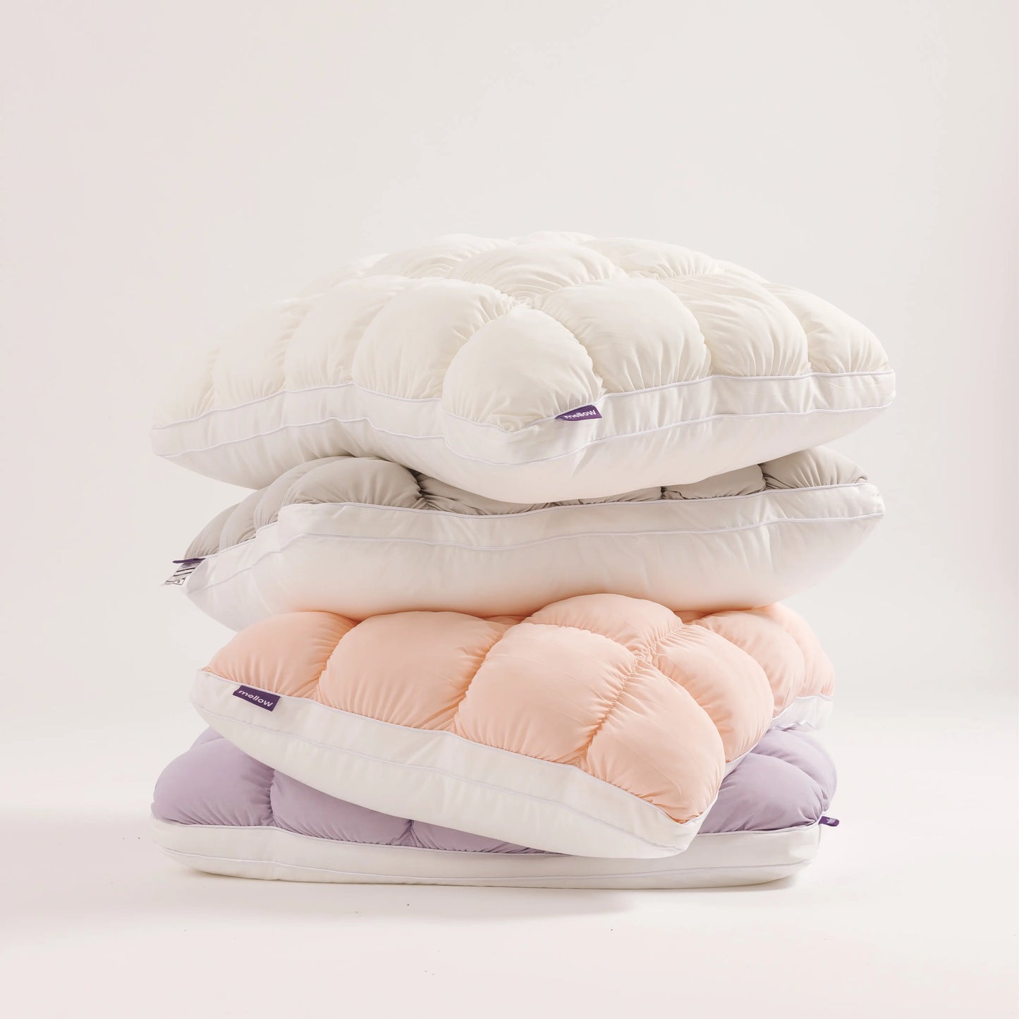 Comfortable and fluffy pillow – a quilted checkered design pillow as comfortable and soft as a cloud.